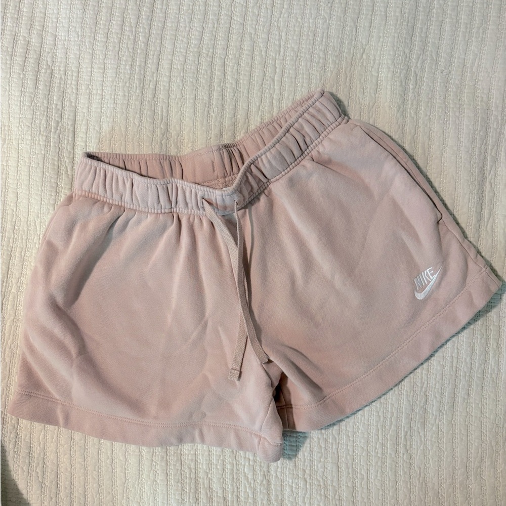 Nike Women's Pink sweat Shorts